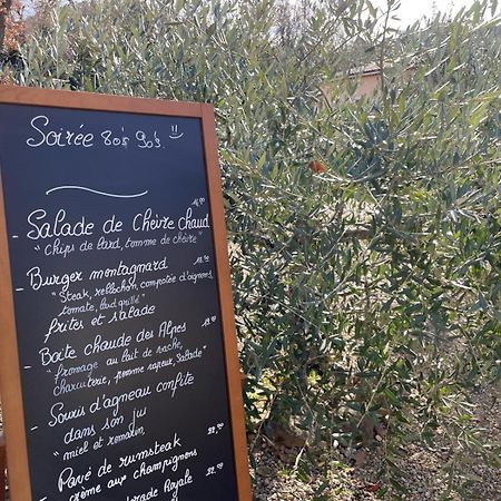 Auberge De La Table Ronde Vinon sur Verdon Bagian luar foto